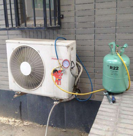 市中空调加氟